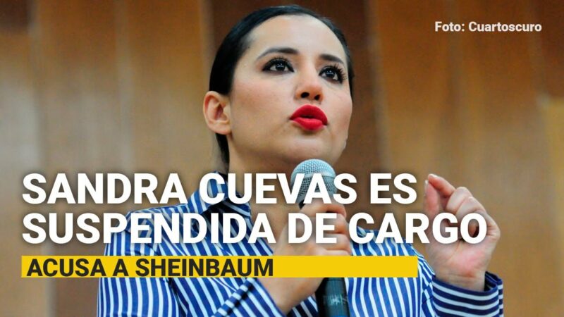 Videos: Sandra Cuevas pide licencia para separarse 15 días para separarse de la alcaldía de Cuauhtémoc; si es vinculada a proceso, Ejecutivo y Congreso decidirán una terna para sustituirla