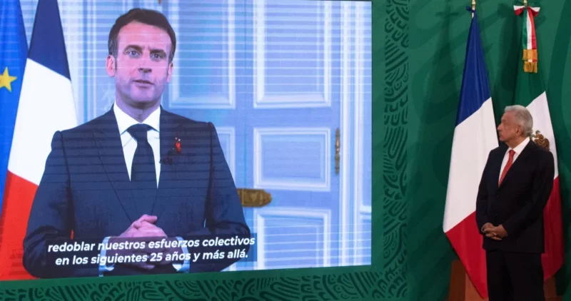 AMLO celebra triunfo de Macron; Francia no escuchó “el canto de las sirenas”, asegura