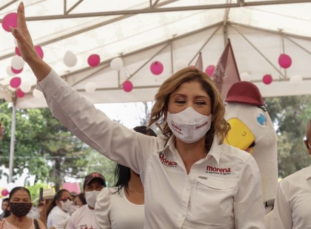 Detienen a ex candidata de Morena a SLP, acusada de asociación delictuosa