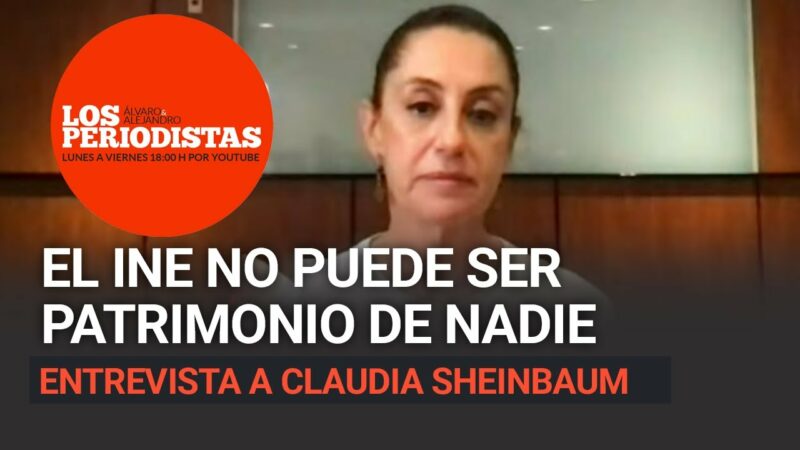 Video: Pese al INE, a sus obstáculos, a su parcialidad, el pueblo salió a votar, asegura Claudia  Sheinbaum