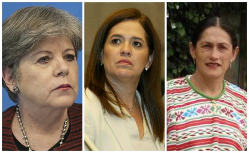 Alicia Bárcena, Jesusa Rodríguez y Patricia Ruiz, embajadoras, anuncia Ebrard
