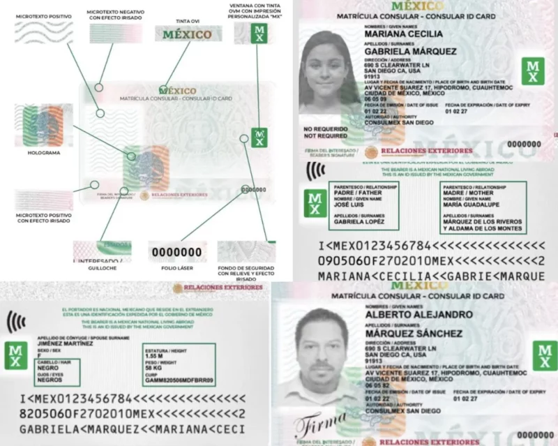 Nueva matrícula consular mexicana con tecnología de vanguardia, a partir de este lunes