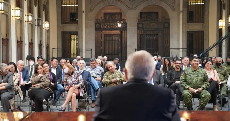 Video: El presidente López Obrador se reúne con su Gabinete en Palacio Nacional; evalúan programas y obras