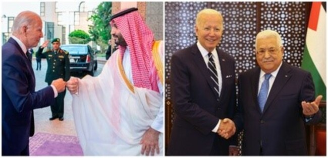 Biden apoya “dos estados para dos pueblos” en Israel y Palestina