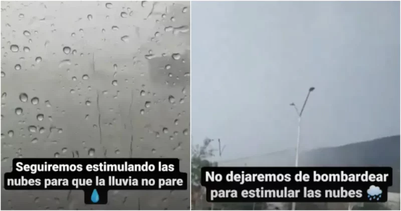 Videos: Cae en Monterrey la primera lluvia en meses. Alegría colectiva y  el gobernador Samuel Samuel festeja y ordena: “A seguir bombardeando las nubes”