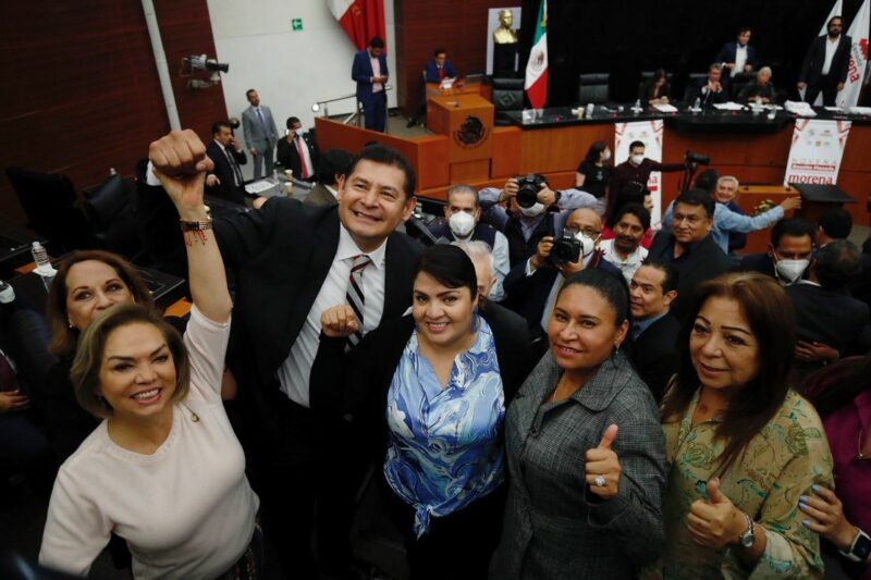Rechaza Armenta fractura en Morena en el Senado tras elección; buscará un encuentro con el presidente López Obrador
