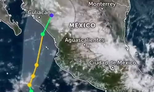 México se prepara para recibir a “Orlene”, que esta mañana pasó a huracán categoría 1