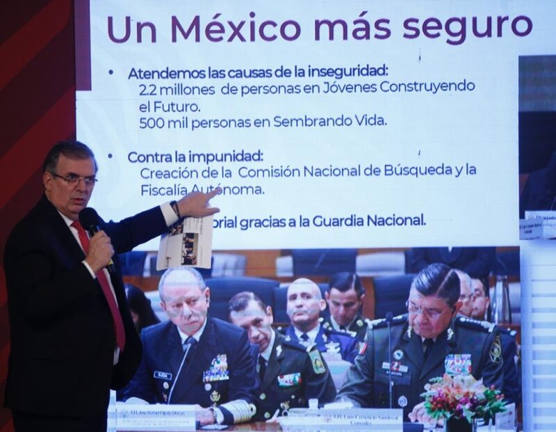 Ebrard puntualiza límites en actividades en México del embajador de EU, Ken Salazar