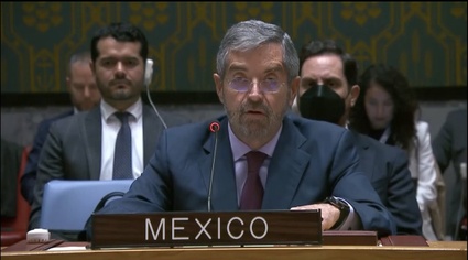 En la ONU, México condena la anexión rusa de territorios ucranianos