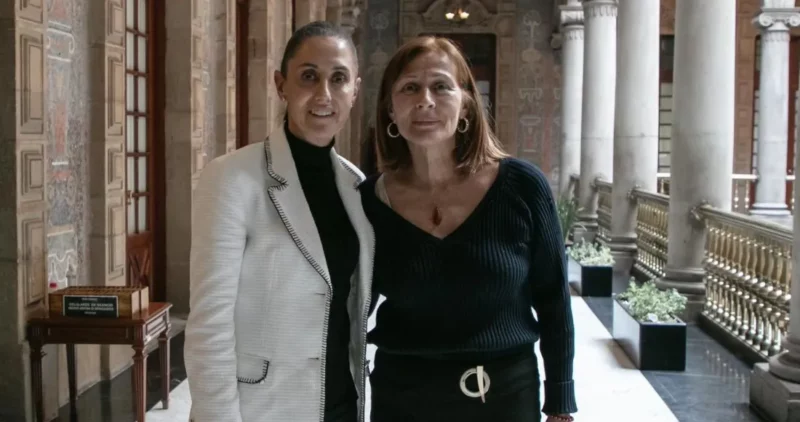 Tatiana se reúne con Sheinbaum: “nos une el amor por México”, dice Jefa de Gobierno