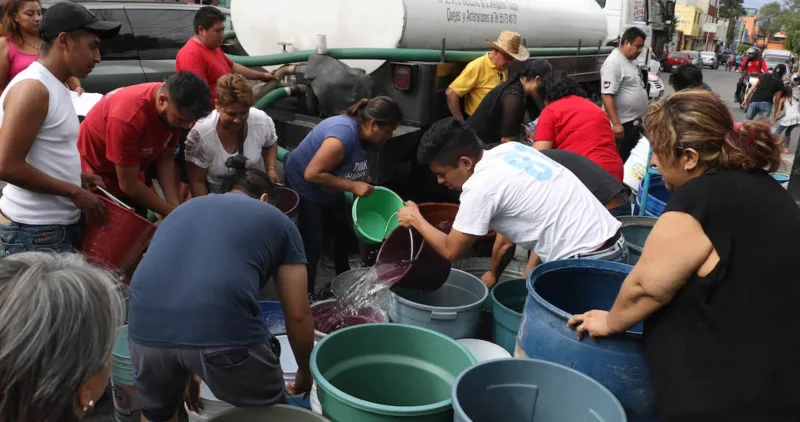 Doce alcaldías de la Ciudad de México tendrán menos agua durante un mes; alistan pipas