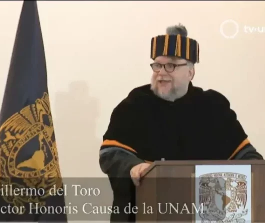 Video: El cineasta Guillermo del Toro recibe doctorado honoris causa de la UNAM