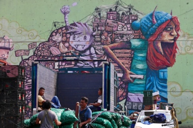Murales callejeros dan vida al paisaje de la Ciudad de México