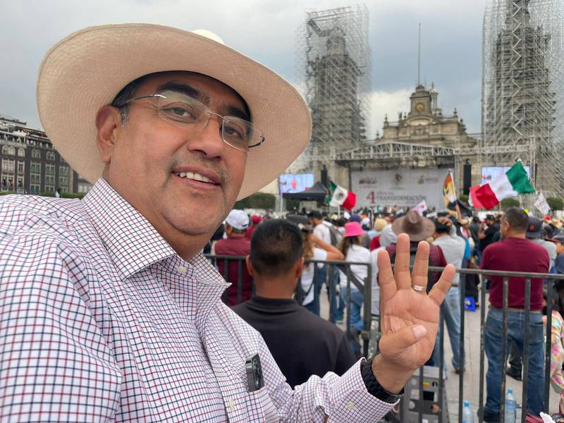 Sergio Salomón Céspedes, de Morena, es Gobernador sustituto en Puebla