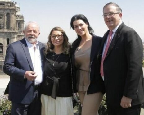 Felicita Ebrard a Lula por toma de su posesión como mandatario de Brasil