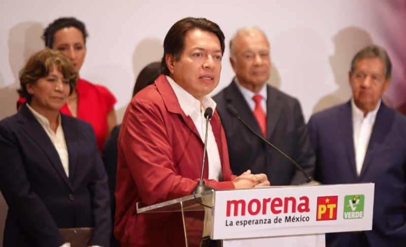 Confirma Morena alianza con el PT y el Verde para el Estado de México