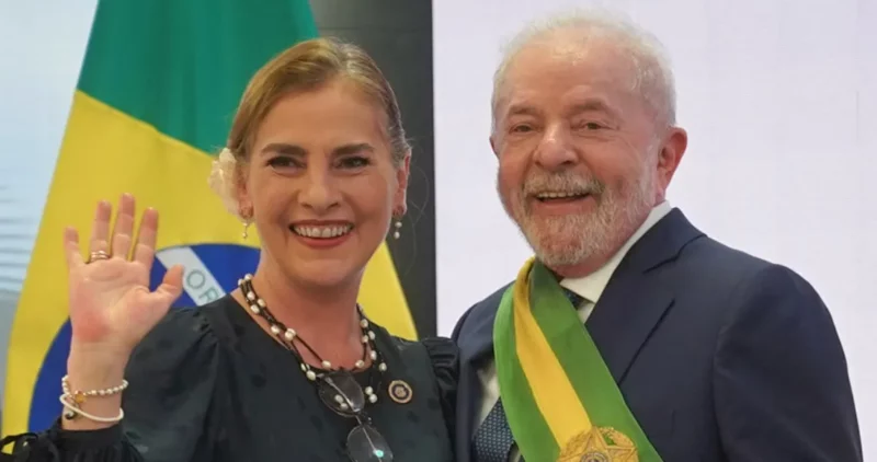Videos: Beatriz Gutiérrez Müller asiste a la toma de posesión de Lula da Silva en representación de su esposo, López Obrador. Fue invitado a visitar México