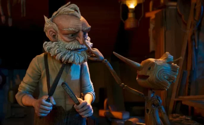 Pinocho, de Guillermo del Toro, máxima favorita para un Oscar, en la categoría de animación