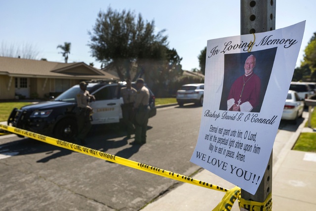 Un detenido por asesinato de obispo católico en Hacienda Heights