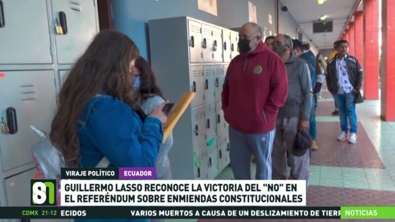 Video: El presidente Guillermo Lasso anticipa su derrota en el referéndum en Ecuador y llama a un acuerdo