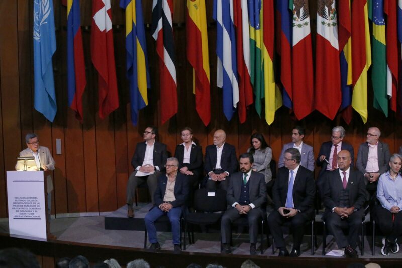 Histórico, que México medie para lograr un acuerdo de paz entre el gobierno de Colombia y el ELN, afirma representante de la ONU