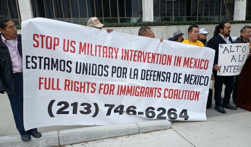 Migrantes mexicanos aseguran que son los primeros en defender a México, amenazado por “ irresponsables extremistas de EU”