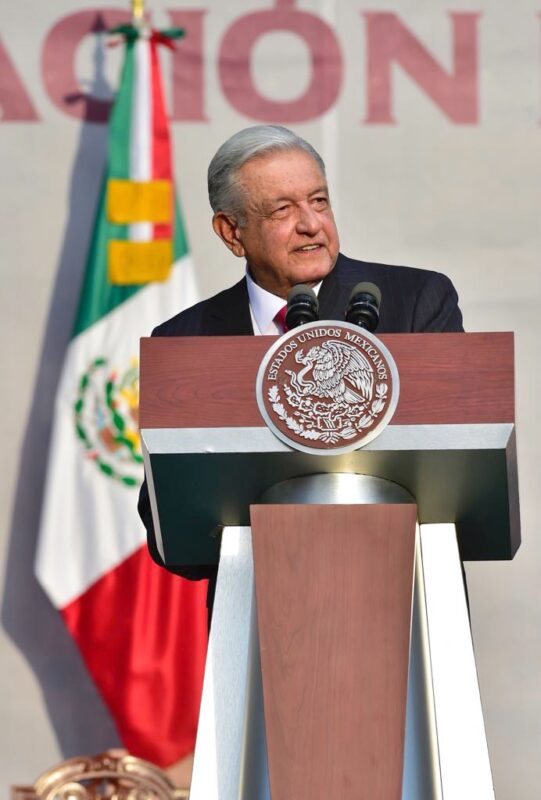 Discurso íntegro del presidente Andrés Manuel López Obrador con motivo de los 85 años de la Expropiación Petrolera, en el Zócalo de la Ciudad de México