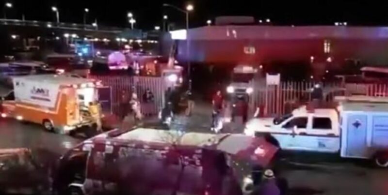 Video: Murieron 39 migrantes en incendio dentro de un albergue en Ciudad Juárez, informa AMLO