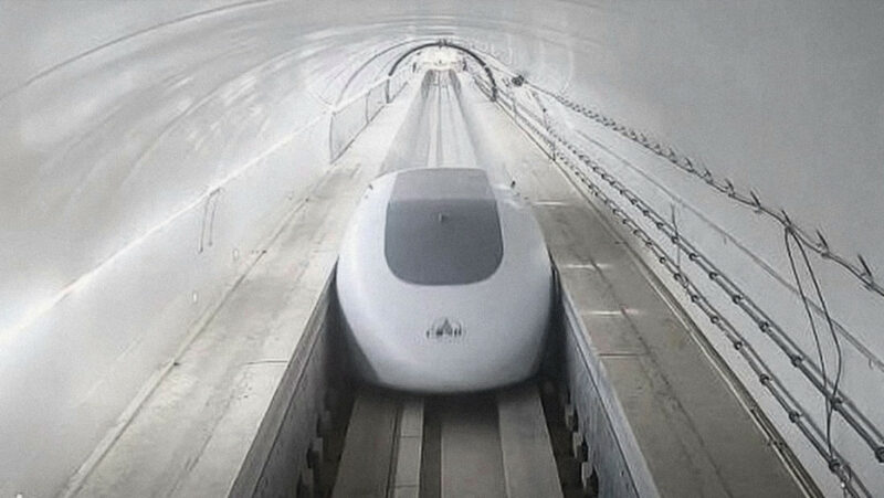 China produjo el primer tren de levitación magnética que alcanza hasta de mil kilómetros por hora 