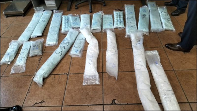 Decomisan en Mexicali 44 kilogramos de fentanilo