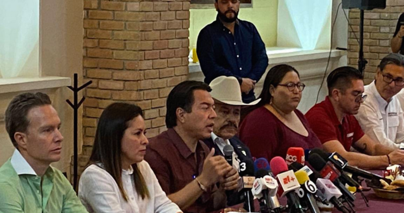 Video: El Partido Verde declina en Coahuila y anuncia su respaldo a Armando Guadiana, candidato de Morena a la gubernatura