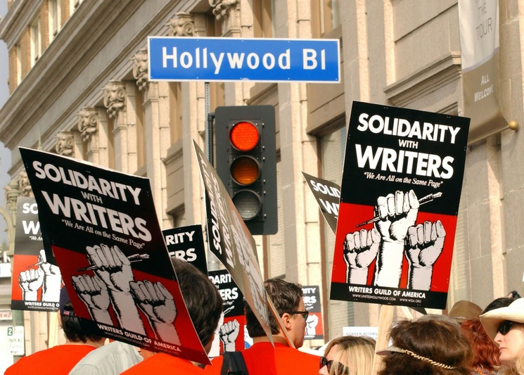 Los guionistas de Hollywood se declaran en huelga