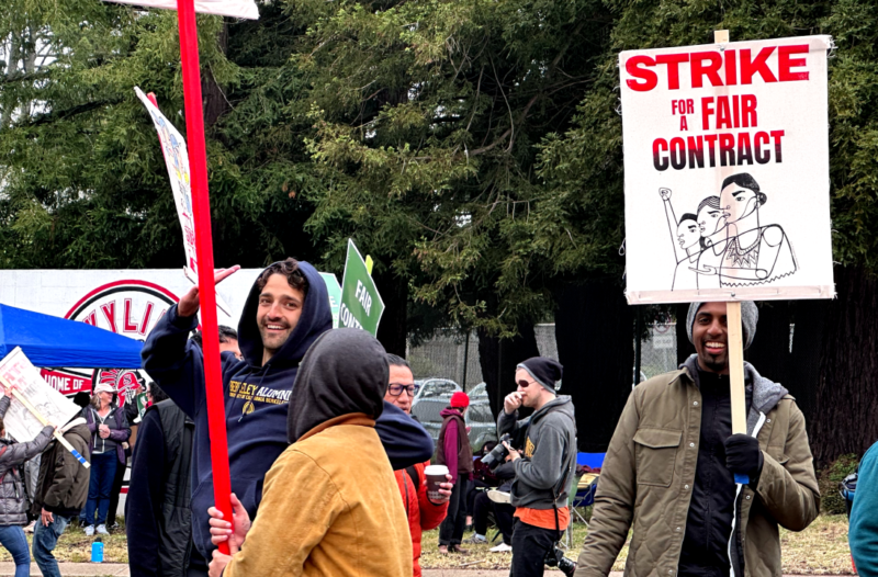 Huelga de tres mil educadores en Oakland