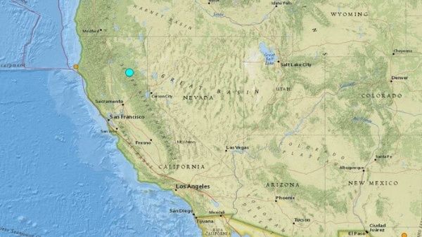 Sismo de magnitud 5,5 al norte de California