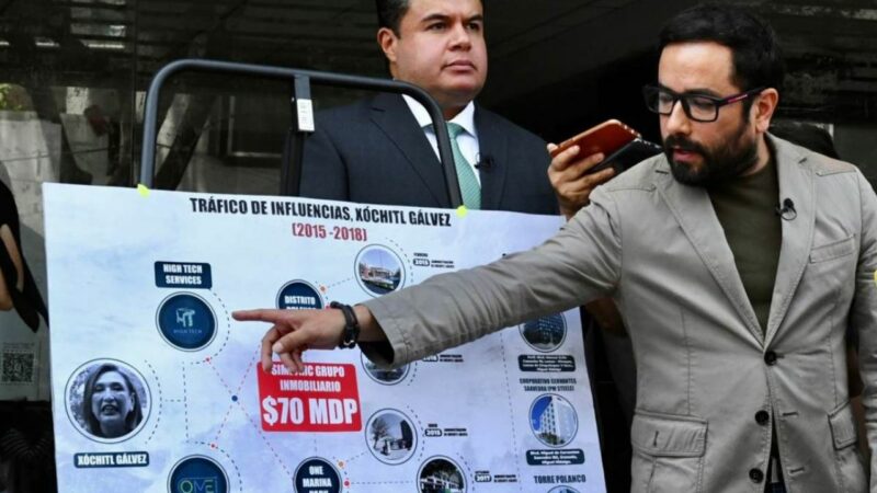 Video: Xóchitl Gálvez, acusada de corrupción en la Fiscalía capitalina por el ex alcalde de Miguel Hidalgo, Víctor Romo