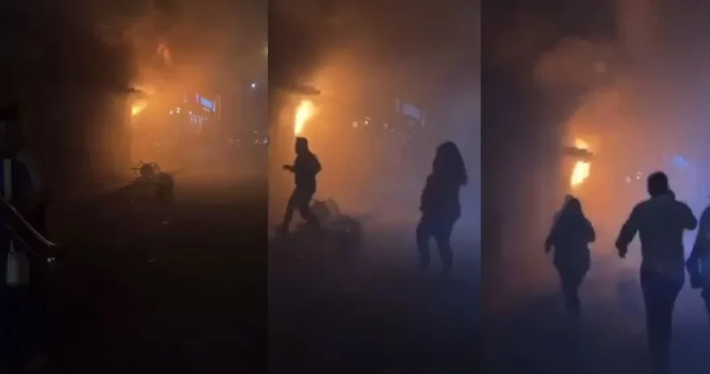 Videos: Detenido el que incendió un bar en San Luis Río Colorado, Sonora; van once muertos