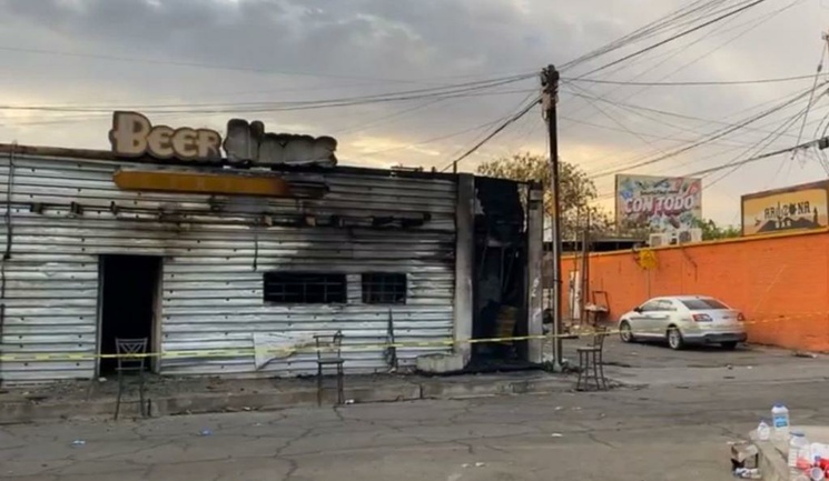 Mueren 11 personas calcinadas en un bar en Sonora