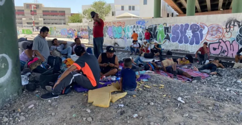 Video: Guardia Nacional dispara contra migrantes en un campamento de Ciudad Juárez, Chihuahua