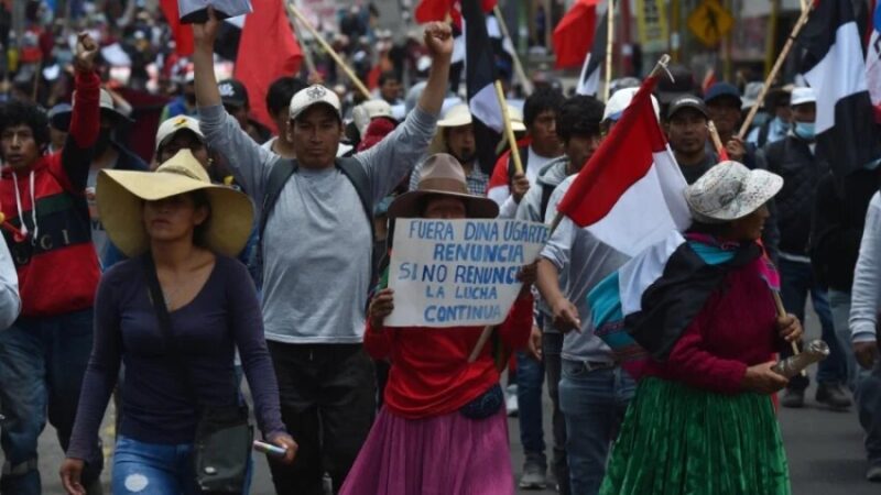 Videos: Jornada nacional de protestas contra la presidenta de Perú
