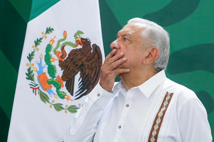 “El bloque conservador”, detrás de la ruptura del Movimiento Ciudadano, acusa López Obrador. “Quiere que todos se unan contra nosotros”, dijo