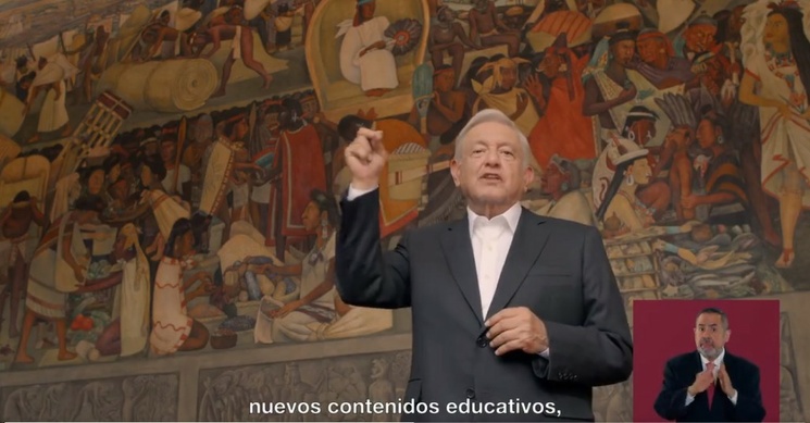 Video: Previo a su informe, presume AMLO logros en materia educativa