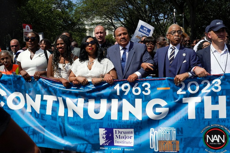 EU, desgarrado por la desigualdad racial, destacan en el 60 aniversario de la marcha de Luther King contra la discriminación