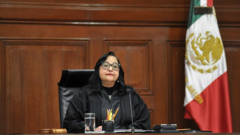 La presidenta de la Suprema Corte de Justicia contrató a un estrecho colaborador de García Luna, denuncia AMLO