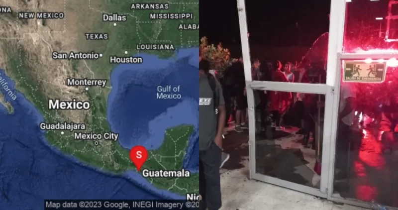 Chiapas: Sismo de magnitud 5.8 se registra en Tonalá; continúa verificación de daños