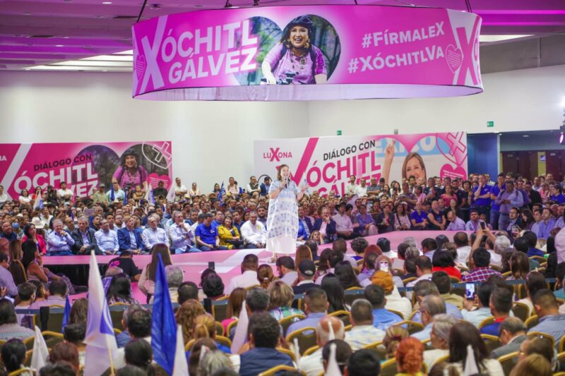 Video: Xóchitl ofrece retomar las “experiencias exitosas de Calderón y García Luna” en seguridad pública. Abrazos, no balazos, “ensangrenta a Guanajuato”, dice
