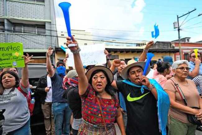 En marcha, nuevo golpe de Estado en Guatemala: Arévalo