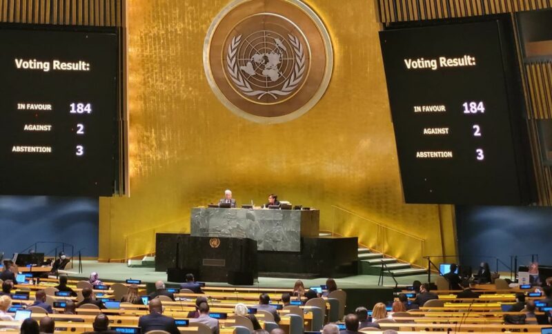 Fin al embargo de EU a Cuba, piden 184 países en la asamblea general de la ONU