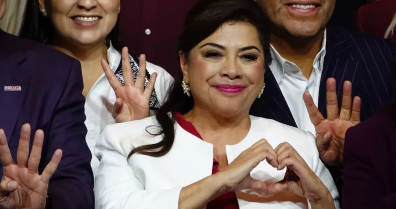 Video: Clara Brugada, aspirante de Morena a gobernar la capital mexicana, confirma la idea de un movimiento que se impuso desde la base social