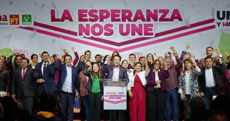 Morena revela a ganadores y ganadoras a gobiernos de la Ciudad de México y de ocho entidades