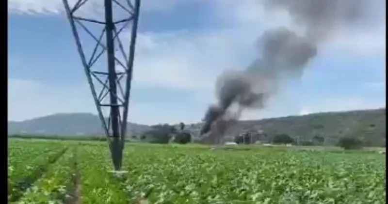 Un helicóptero de la CFE se desploma en Cuautla: reportan que hay al menos 3 muertos